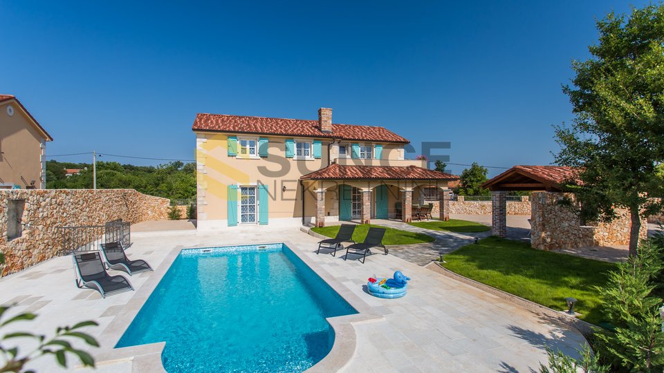 The island of KRK, new villa with pool in a beautiful, quiet position!