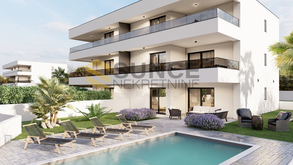 MALINSKA, new modern apartment of 80m2 with a beautiful view of the sea!