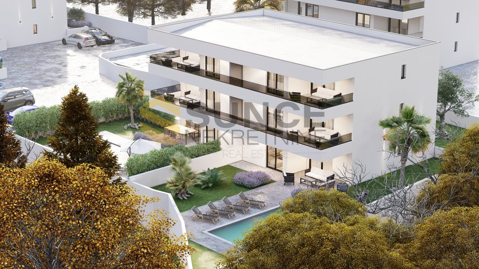 MALINSKA, new modern apartment of 80m2 with a beautiful view of the sea!