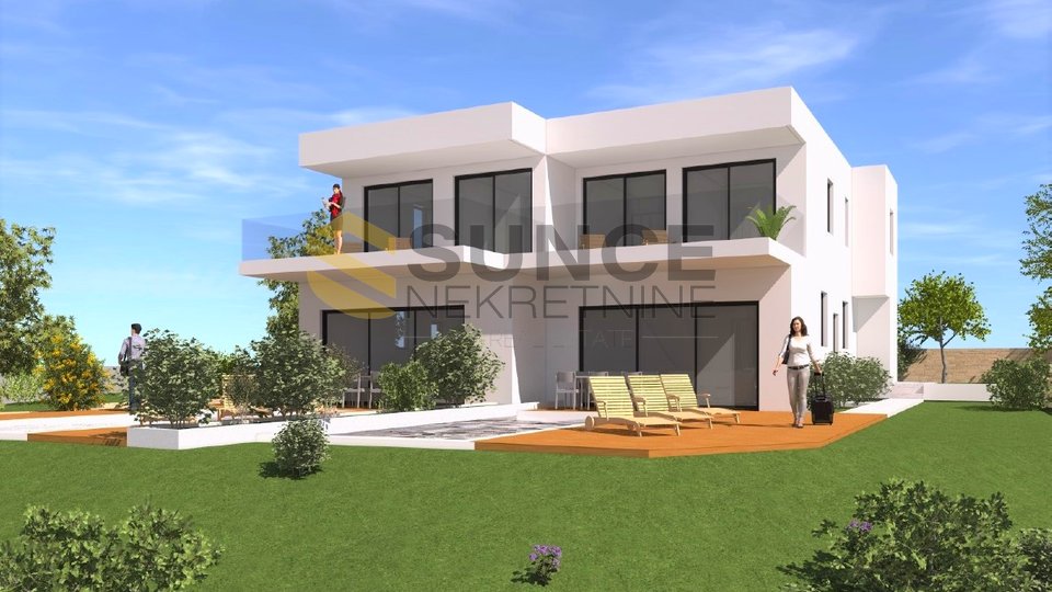 Island of Krk, Pinezici construction site with sea view!