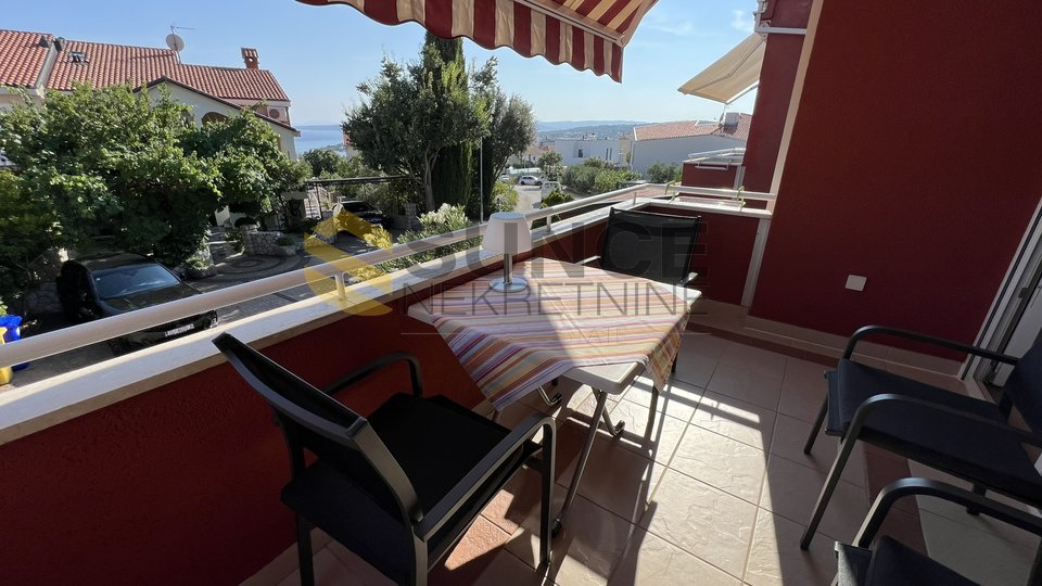 City of Krk furnished apartment with a view!