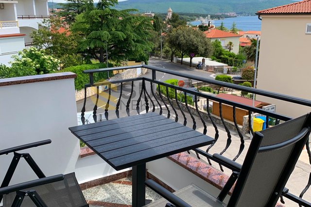 City of Krk, newly renovated and furnished apartment in the center with a view!