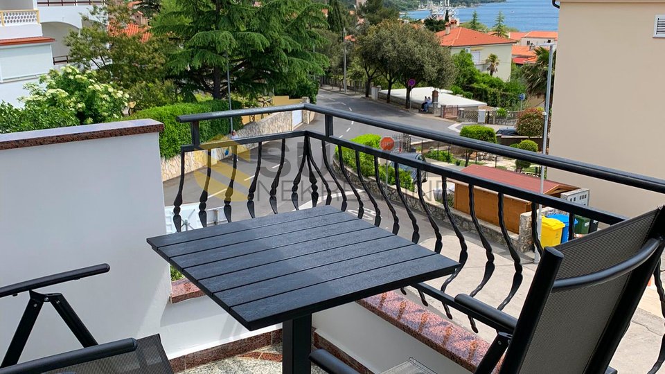 City of Krk, newly renovated and furnished apartment in the center with a view!